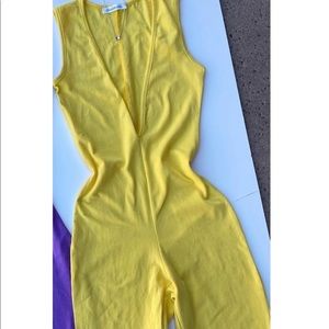 Baddieville deep plunge romper